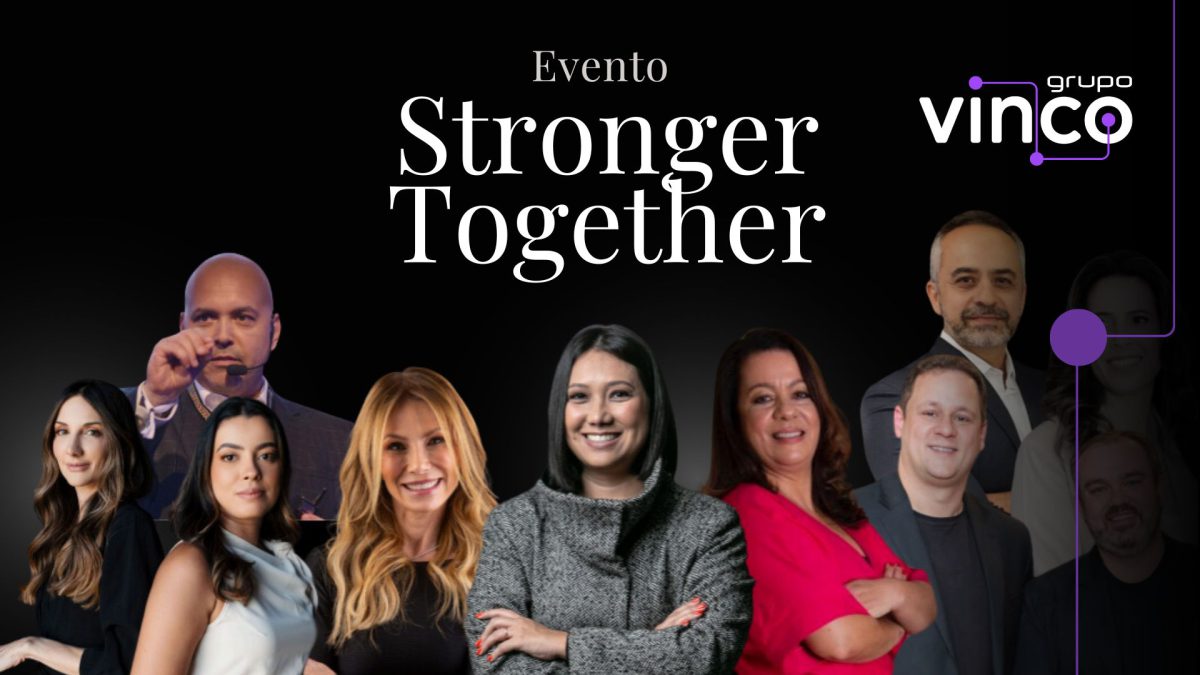 Grupo Vinco patrocinará o Evento Stronger Together 