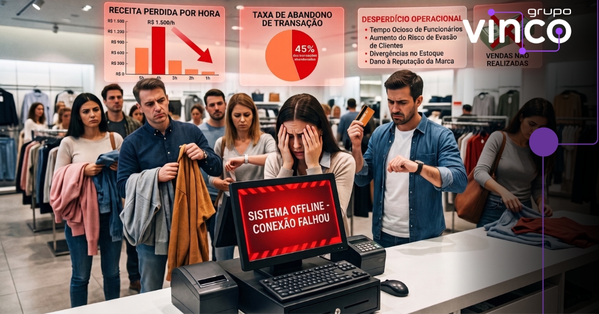 O impacto oculto da lentidão no PDV: quanto sua empresa perde com falhas na conectividade fiscal? 
